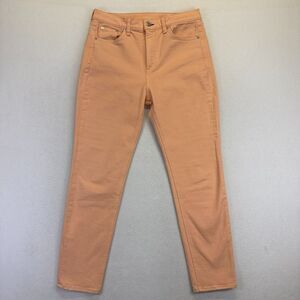 Rag & Bone High Rise Skinny Jeans Women's Sz 28 Peach Prairie Sun